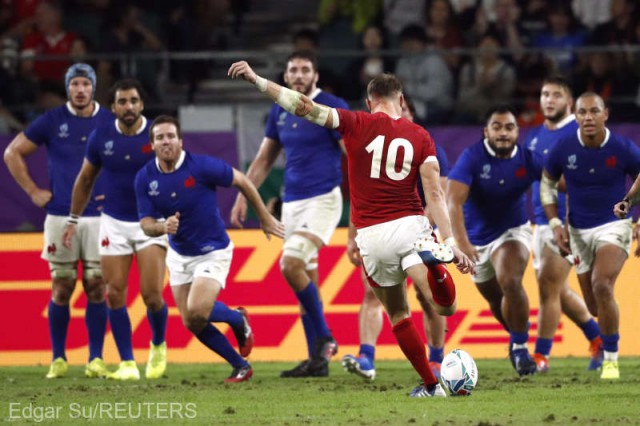 Rugby - CM 2019: Ţara Galilor s-a calificat în semifinale după o victorie dramatică împotriva Franţei
