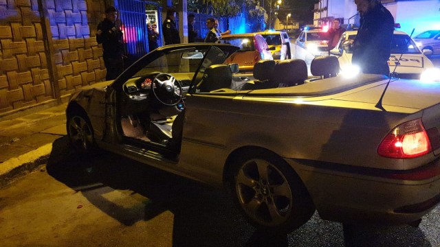 Accidentul rutier cu şoferul care şi-a abandonat BMW-ul: bărbatul e din Călăraşi şi ar fi fost urmărit!