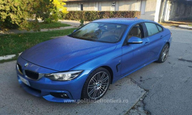 BMW în valoare de 190.000 lei căutat de autorităţile din Italia, descoperit de poliţiştii de frontieră