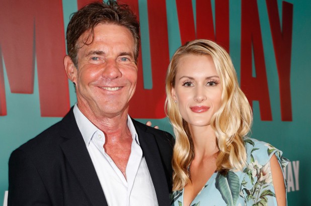 Actorul Dennis Quaid s-a logodit cu iubita lui, Laura Savoie