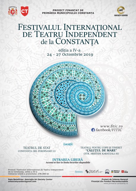 Teatrul independent reia asaltul asupra Constanţei! Începe FITIC 2019!