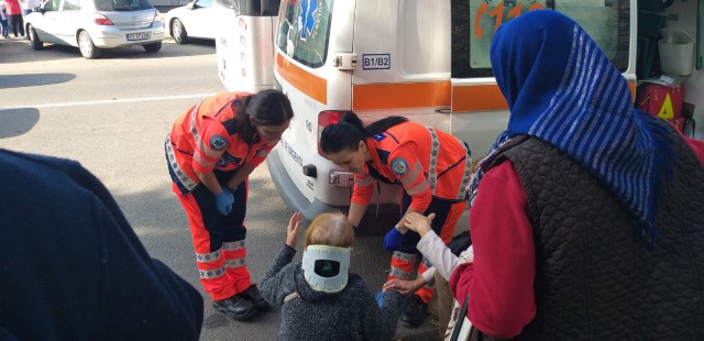 PANICĂ în zona ABATOR! Au intervenit polițiștii și cadrele medicale!