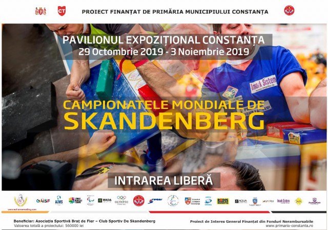 Campionatul Mondial de Skandenberg va avea loc la Constanţa