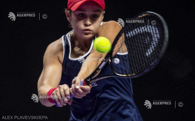 Ashleigh Barty a învins-o pe Petra Kvitova şi a câştigat Grupa Roşie a Turneului Campioanelor