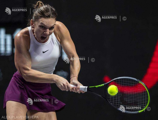 Simona Halep, învinsă de Karolina Pliskova, a ratat calificarea în semifinalele Turneului Campioanelor