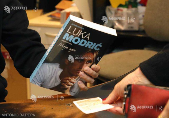 Luka Modric și-a lansat autobiografia în Croaţia