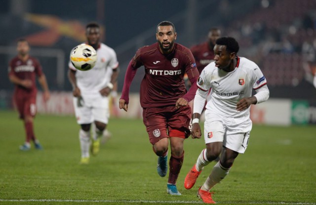 CFR Cluj o învinge din nou pe Rennes cu 1-0 și e la un punct de primăvara europeană. Arlauskis a fost omul meciului!