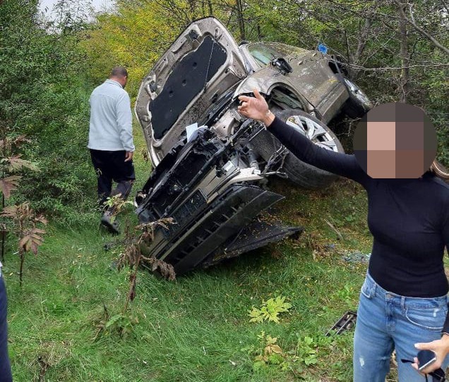 Accident rutier la ieșire din Aerodromul Tuzla