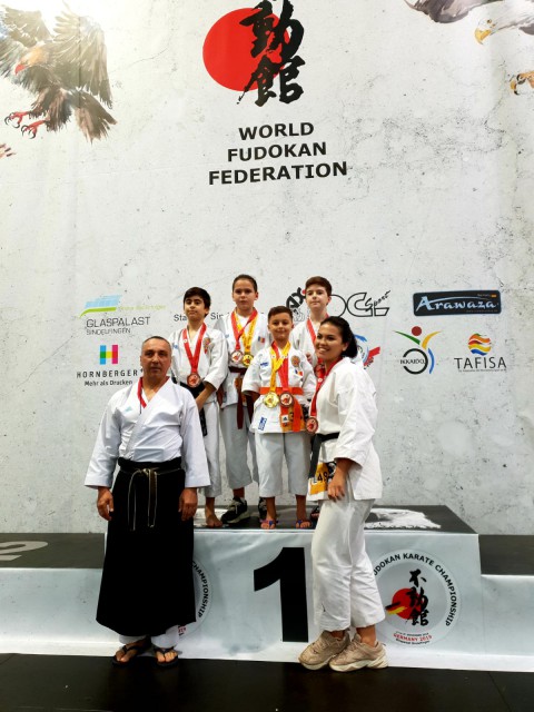 Clubul Karate Tradițional din Eforie, 6 premii la Campionatului Mondial de Karate Fudokan
