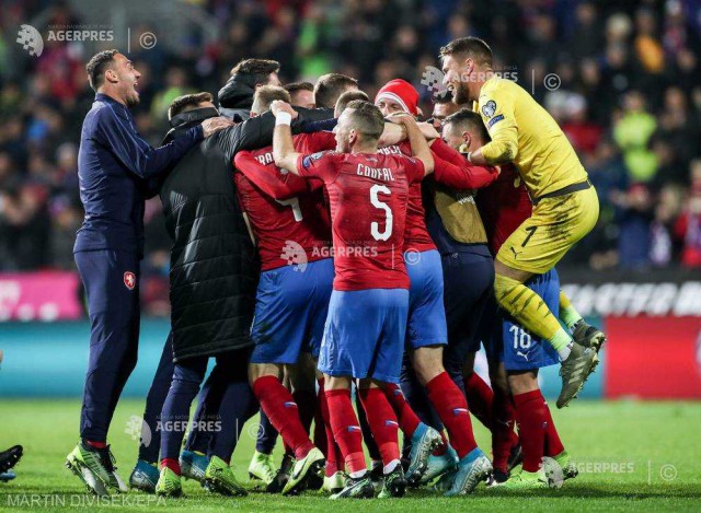Cehia s-a calificat la EURO 2020, iar România va avea şi şansa barajului Ligii Naţiunilor. Rezultate complete în preliminarii