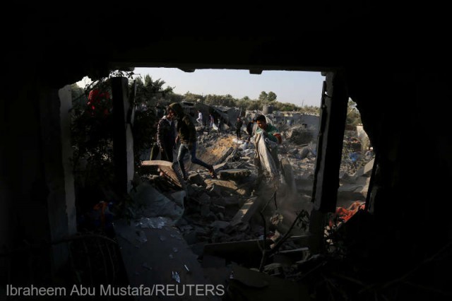 Opt membri ai aceleiaşi familii, ucişi într-un atac israelian în Fâşia Gaza