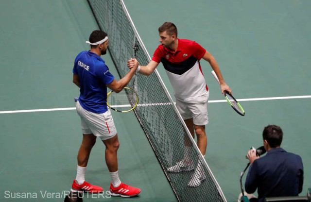 Franţa, eliminată din Cupa Davis