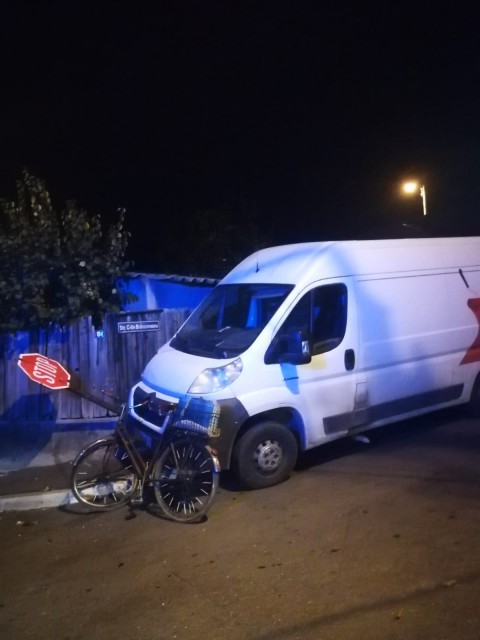 Biciclist rănit în urma unui accident rutier la Tulcea
