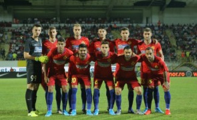 FCSB a învins Şirak, scor 3-0, şi s-a calificat în turul doi preliminar al Europa League