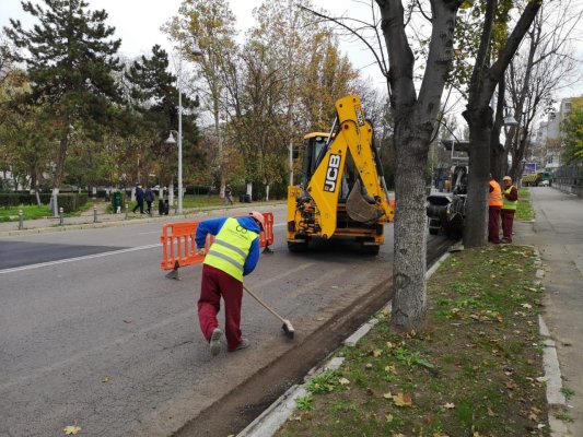 Continuă lucrările de modernizare a bulevardului Tomis!