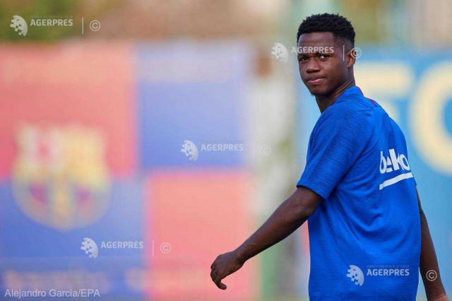 FC Barcelona a crescut clauza de eliberare a lui Ansu Fati la 170 de milioane de euro