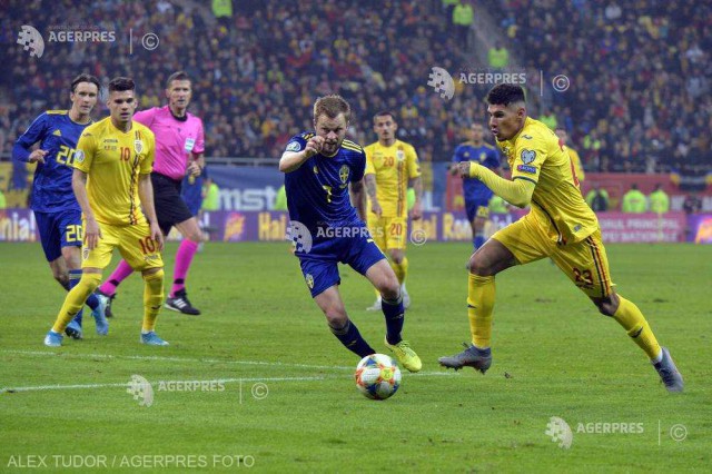 UEFA a deschis o procedură disciplinară după incidentele de la meciul România - Suedia