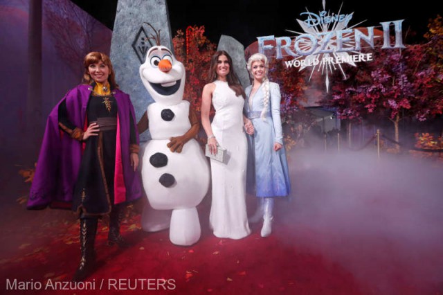 Filmul animat ''Frozen II'' s-a menţinut pe primul loc în box-office-ul nord-american