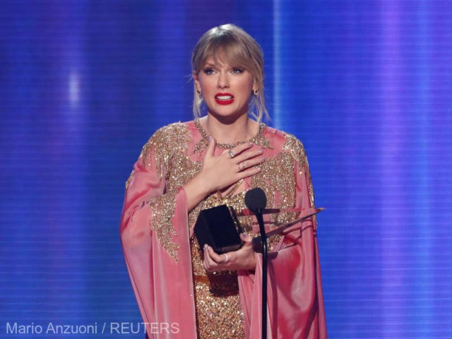 Taylor Swift, marea câştigătoare la gala American Music Awards