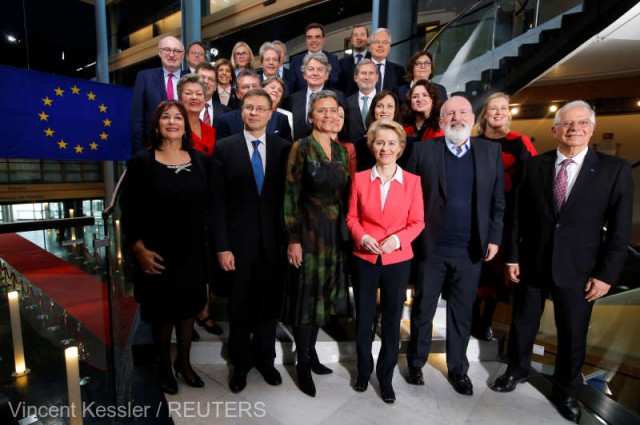 Noua Comisie Europeană, condusă de Ursula von der Leyen, aprobată de Parlamentul European