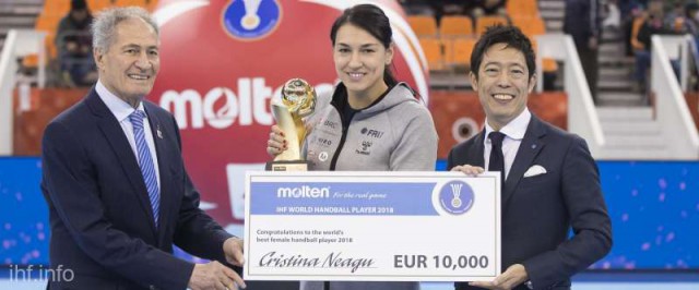 Cristina Neagu, de la CSM Bucureşti, a fost aleasă jucătoarea lunii februarie în urma anchetei EHF