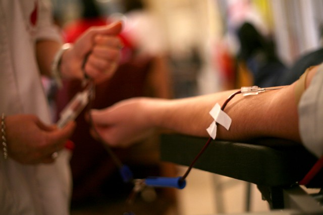 Acțiune de donare de sânge în orașul Cernavodă