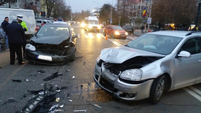 Accident rutier pe o stradă din Tulcea!