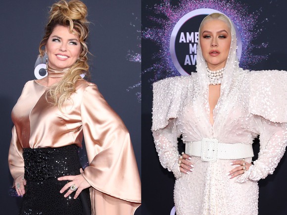 Cele mai bizare ținute de la American Music Awards. Christina Aguilera şi Shania Twain s-au făcut de râs