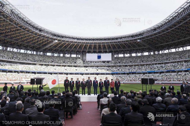 Stadionul Naţional din Tokyo a fost inaugurat duminică, cu şapte luni înainte de JO 2020