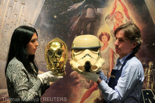 Licitaţie cu obiecte din universul Star Wars la Londra