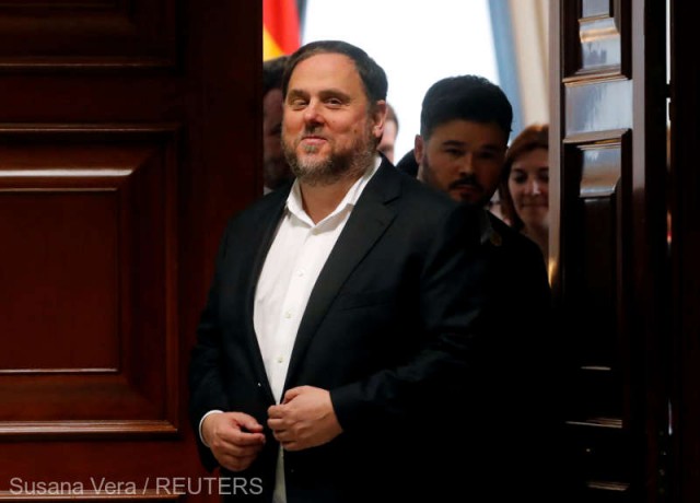 Liderul catalan întemniţat Oriol Junqueras cere libertate, după decizia favorabilă a CJUE