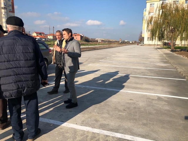 Mangalia. Parcarea dintre Casa Tineretului și Gară a fost FINALIZATĂ