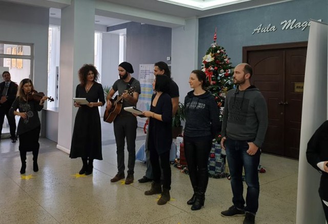 Poveste de Crăciun, la Universitatea Andrei Şaguna - VIDEO!