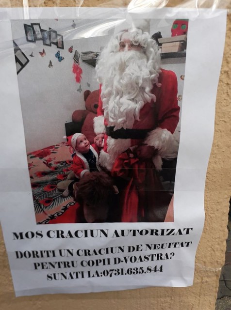 Infractorii se ASCUND sub masca lui Moș Crăciun: iată ce a făcut un bărbat din Mihail Kogălniceanu