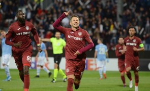 Fotbal,Liga I: Gaz Metan Mediaş - CFR Cluj 0-0, în play-off