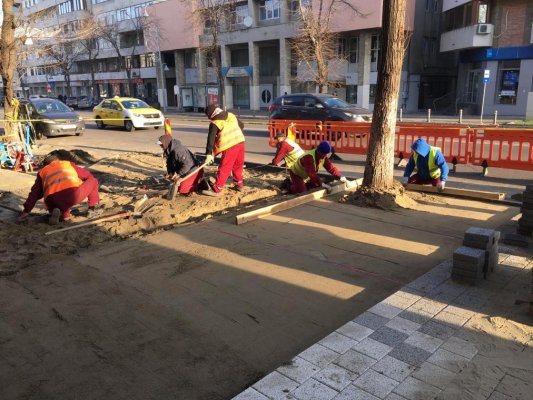 Continuă reabilitarea bulevardului Tomis!