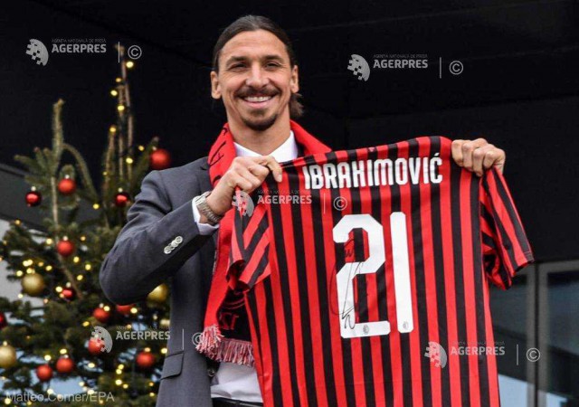 Ibrahimovic a venit la AC Milan pentru ”ultima doză de adrenalină”