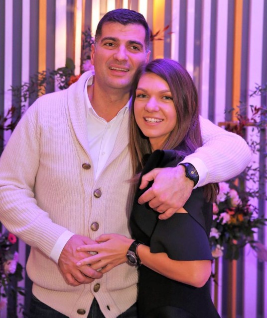 Simona Halep a postat prima fotografie alături de Toni Iuruc