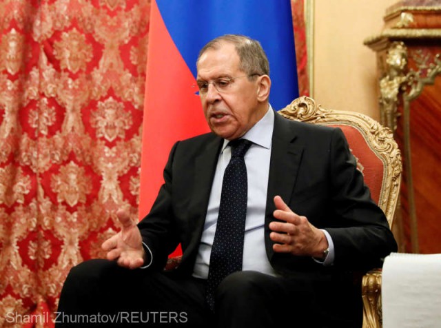 Ministrul rus de externe, Serghei Lavrov, consideră că diplomaţia SUA se limitează la intimidare