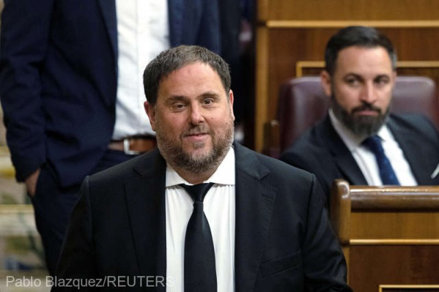 Spania: Avocatul general al statului cere Tribunalului Suprem eliberarea liderului separatist catalan Oriol Junqueras