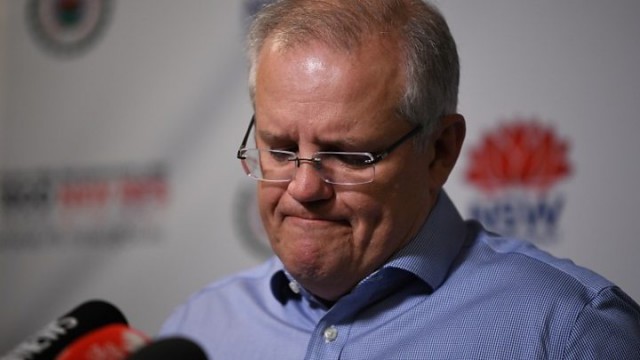 Incendii de pădure în Australia: Premierul Scott Morrison, criticat de pompieri