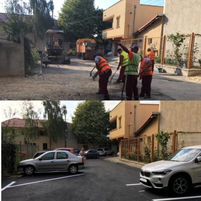 Noi locuri de parcare pentru constănțeni pe strada Eroilor