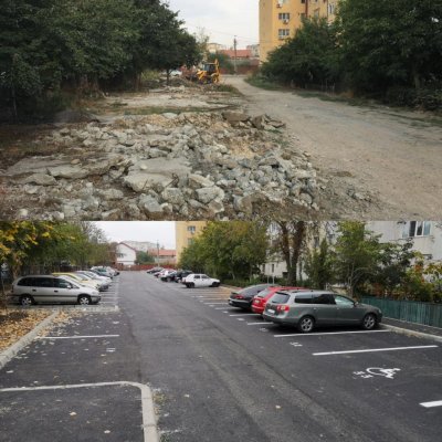 Parcarea de pe strada Mugurului, disponibilă pentru constănțeni