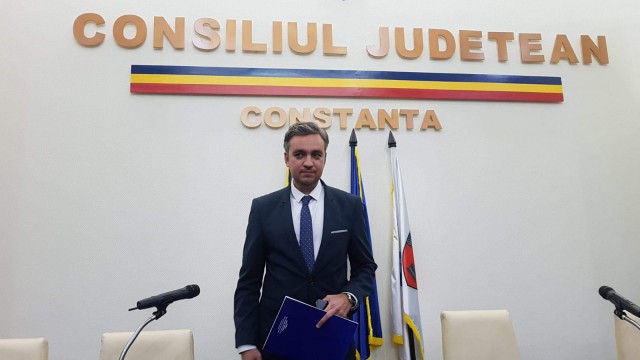 George Niculescu a depus jurământul. Este noul prefect al județului Constanța. VIDEO