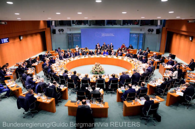 Conferinţă de pace la Berlin: Comunitatea internaţională vrea să pună capăt ingerinţelor străine în Libia