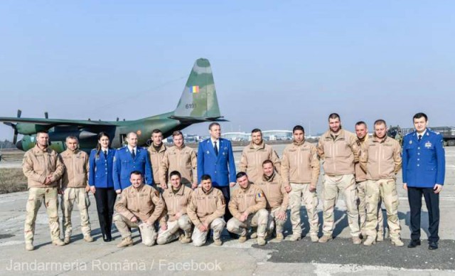 Misiune a jandarmilor români în Afganistan, încheiată. Şeful IGJR: Vă felicit pentru modul în care aţi reprezentat România