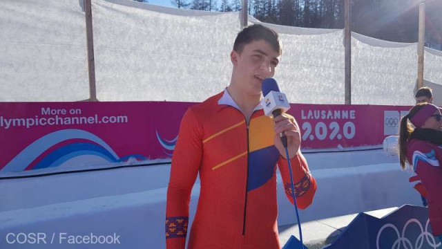 JOT 2020 Lausanne: Andrei Nica, medaliat cu aur la monobob