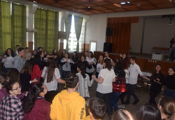 Unirea Principatelor Române, sărbătorită la Liceul Teoretic Lucian Blaga