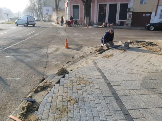 Bulevardul Mamaia, în plin proces de modernizare