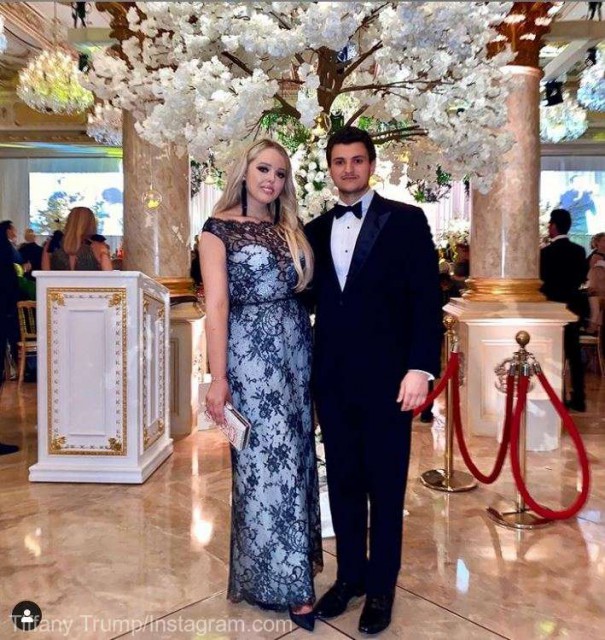 Tiffany, fiica cea mică a lui Donald Trump, are o relaţie cu un milionar libanez